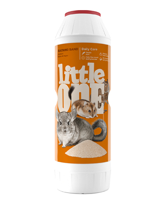 Little One Bathing sand for chinchillas and other small pets (1 kg — ART. 33010)