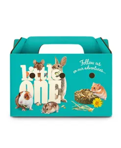 Little One Cardboard Pet Carrier (1 pc — ART. 1001)