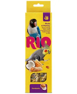 RIO Sticks for parakeets with honey and nuts (2 x 75 g — ART. 22140)