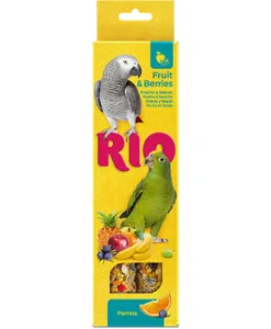 RIO Sticks for parrots with fruit and berries (2 x 90 g — ART. 22150)