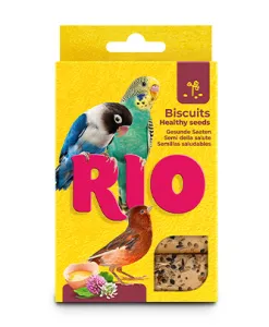 RIO Biscuits with healthy seeds for all types of birds (5 x 7 g — ART. 22180)
