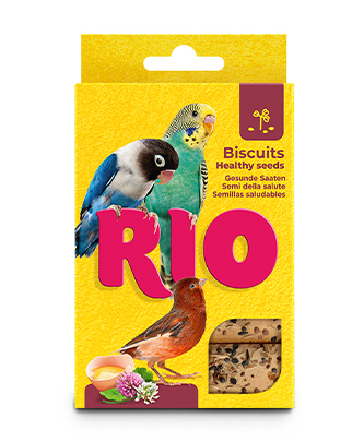 RIO Biscuits with healthy seeds for all types of birds (5 x 7 g — ART. 22180)