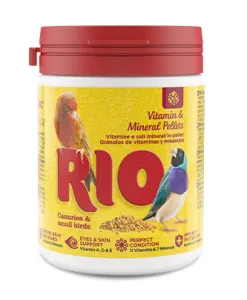 RIO Vitamin and mineral pellets for canaries, exotic birds and other small birds (120 g — ART. 23070)