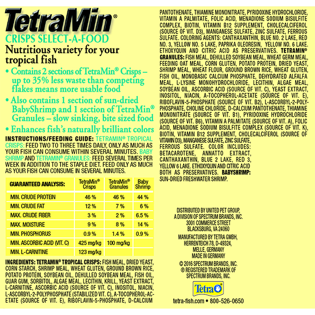TetraMin® Crisps Select-A-Food