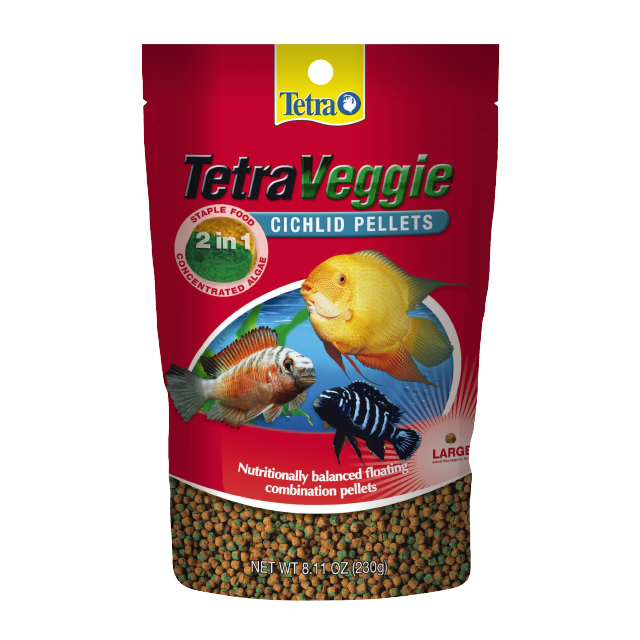TetraPro™ 2-in-1 Cichlid Veggie Pellets