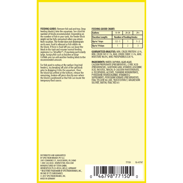 Vacation Tropical Feeding Block