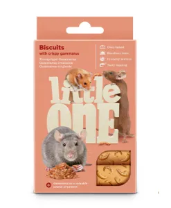 Little One Biscuits for small mammals with crispy gammarus (5 x 7 g — ART. 32500)