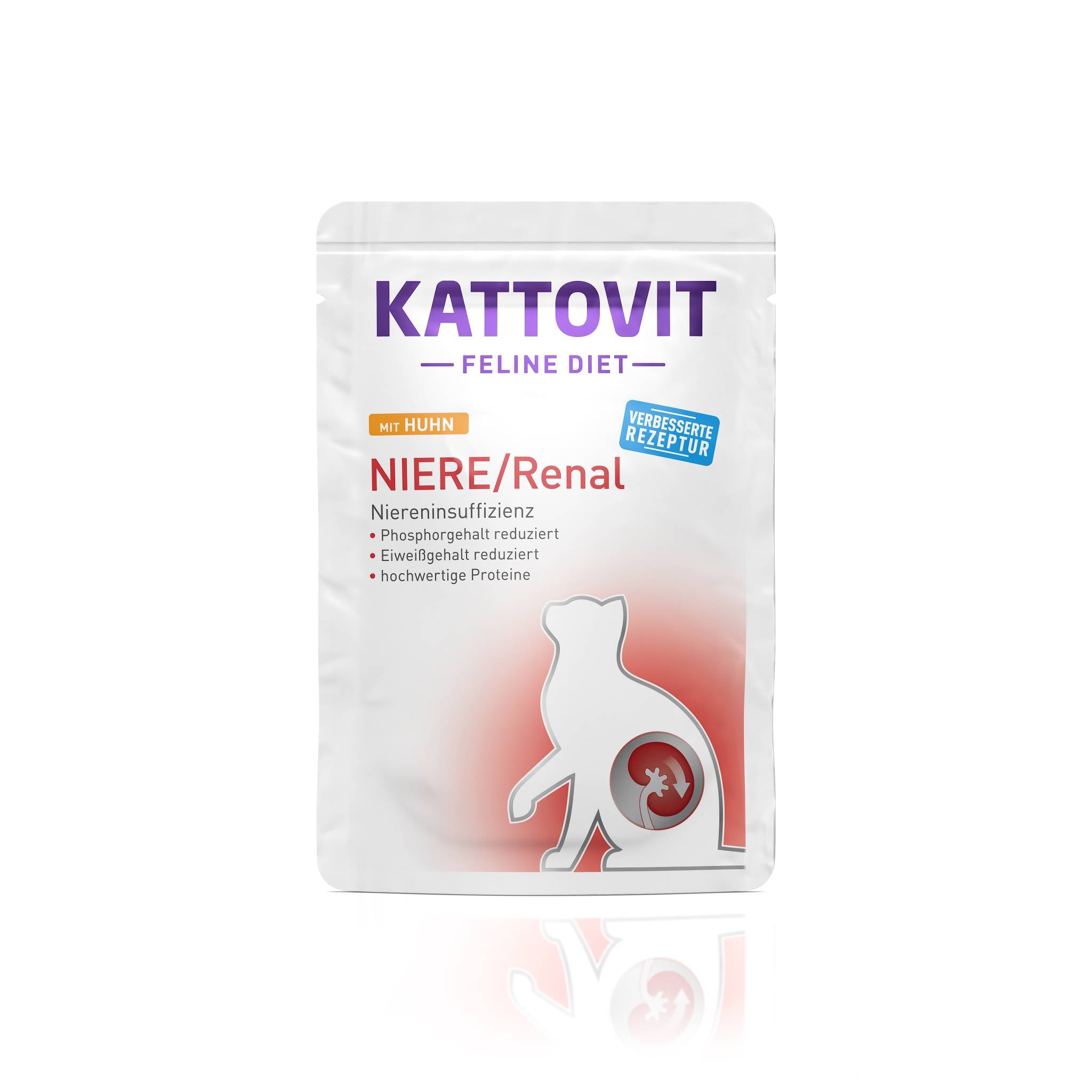nassfutter huhn frischebeutel 24 x 85g niere renal