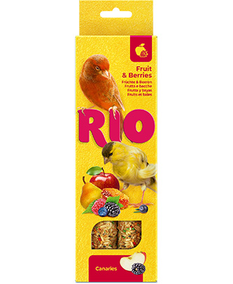 RIO Sticks for canaries with fruit and berries (2 х 40 g — ART. 22360)