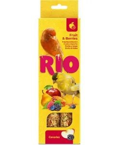 RIO Sticks for canaries with fruit and berries (2 х 40 g — ART. 22360)