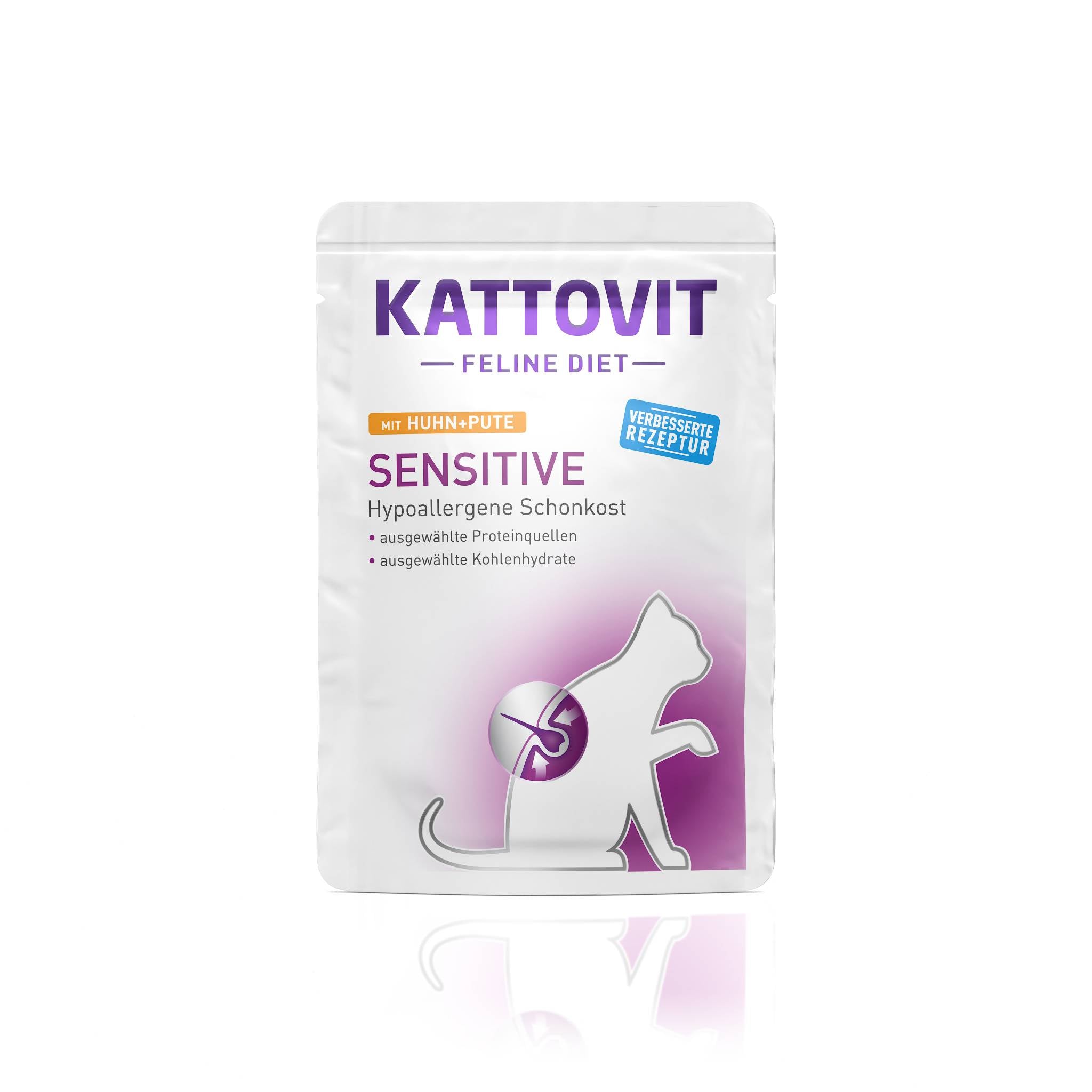 nassfutter huhn pute frischebeutel 24 x 85g sensitive