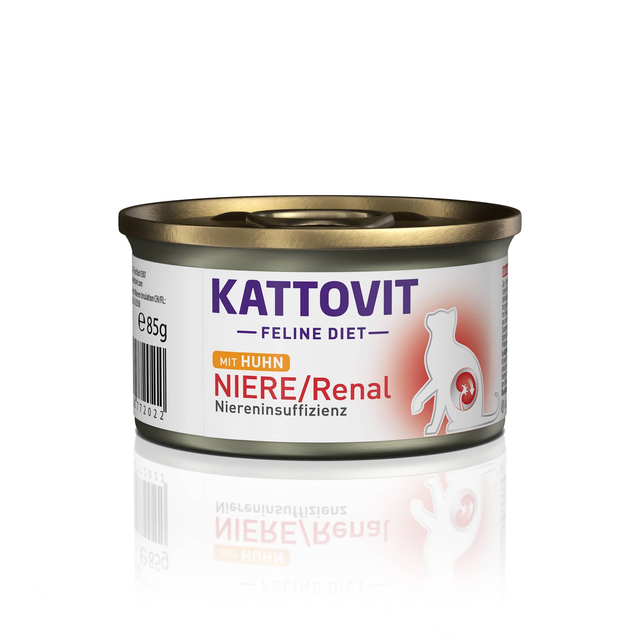 nassfutter huhn dose 12 x 85g niere renal