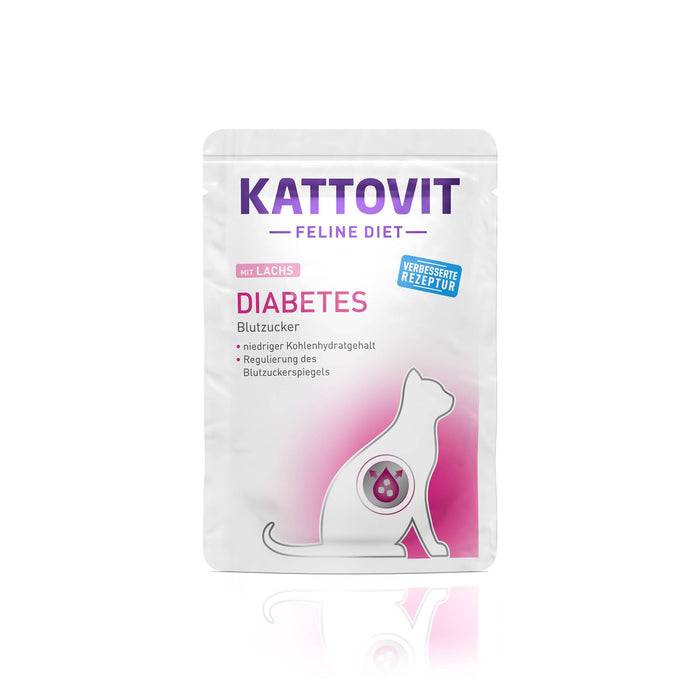 nassfutter lachs frischebeutel 24 x 85g diabetes