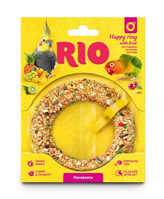 RIO Happy ring لـ parakeets (85 g — ART. 22280)