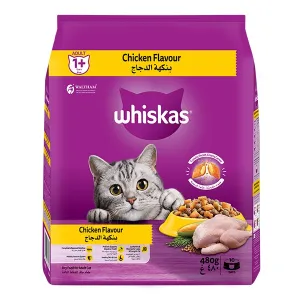 whiskas dry 1 plus years chicken flavour
