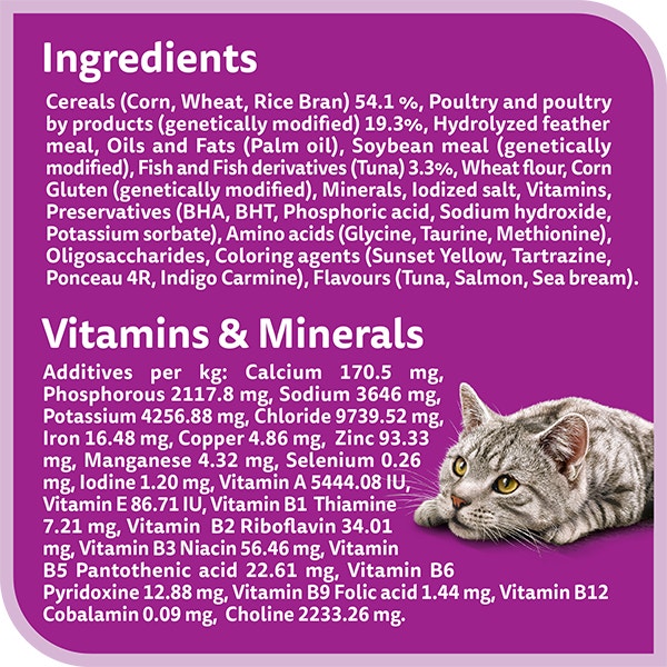 whiskas dry 1 plus years tuna and salmon flavour