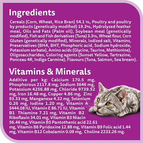 whiskas dry 1 plus years tuna and salmon flavour