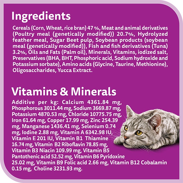 whiskas dry 1 plus years indoor formula