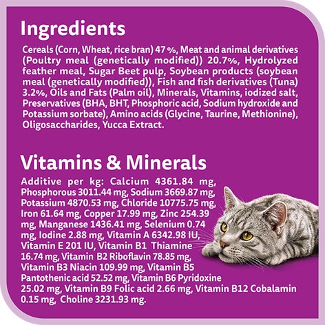 whiskas dry 1 plus years indoor formula
