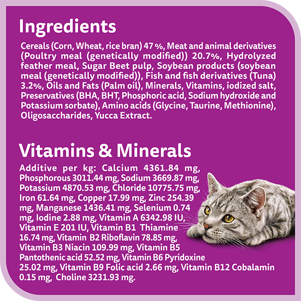 whiskas dry 1 plus years indoor formula