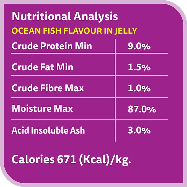 whiskas 1 plus years fishy selection in jelly multipack