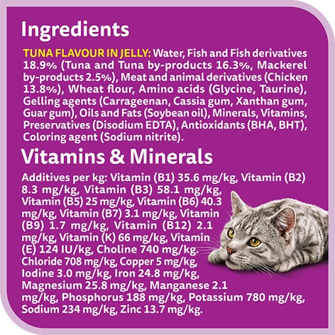 whiskas 1 plus years fishy selection in jelly multipack