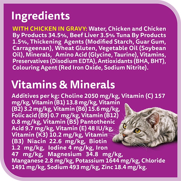 whiskas 1 plus years meaty selection in gravy multipack