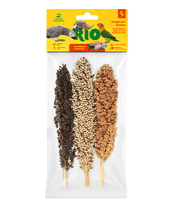 RIO Sorghum sprays لـ parakeets و parrots (90 g — ART. 22080)