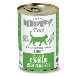 Kippy باتيه rich in أرنب قطط بالغة علبة 14.11 oz