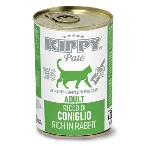 Kippy Paté rich in RABBIT Adult cat Can 14.11 oz