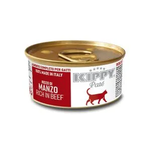Kippy Paté rich in BEEF Adult cat Can 3 oz