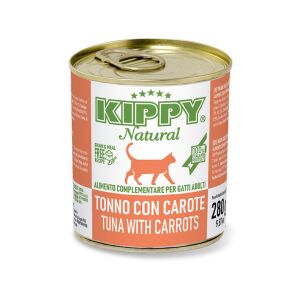Kippy Natural تونة مع CARROTS قطط بالغة علبة 9,87 oz