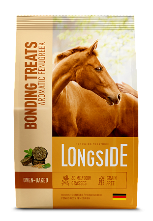 Longside Bonding treats لـ horses. Aromatic fenugreek (500 g — ART. 82030)