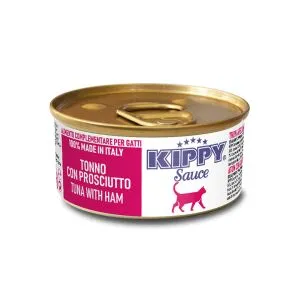 Kippy Sauce TUNA with HAM Adult cat Can 2,47 oz