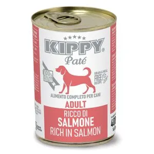 Kippy Paté rich in SALMON Adult dog Can 14.11 oz