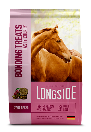 Longside Bonding treats for horses. Tasty cherry (500 g — ART. 82020)