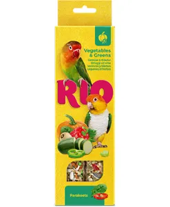 RIO Sticks for parakeets with vegetables and greens (2 x 75 g — ART. 22320)