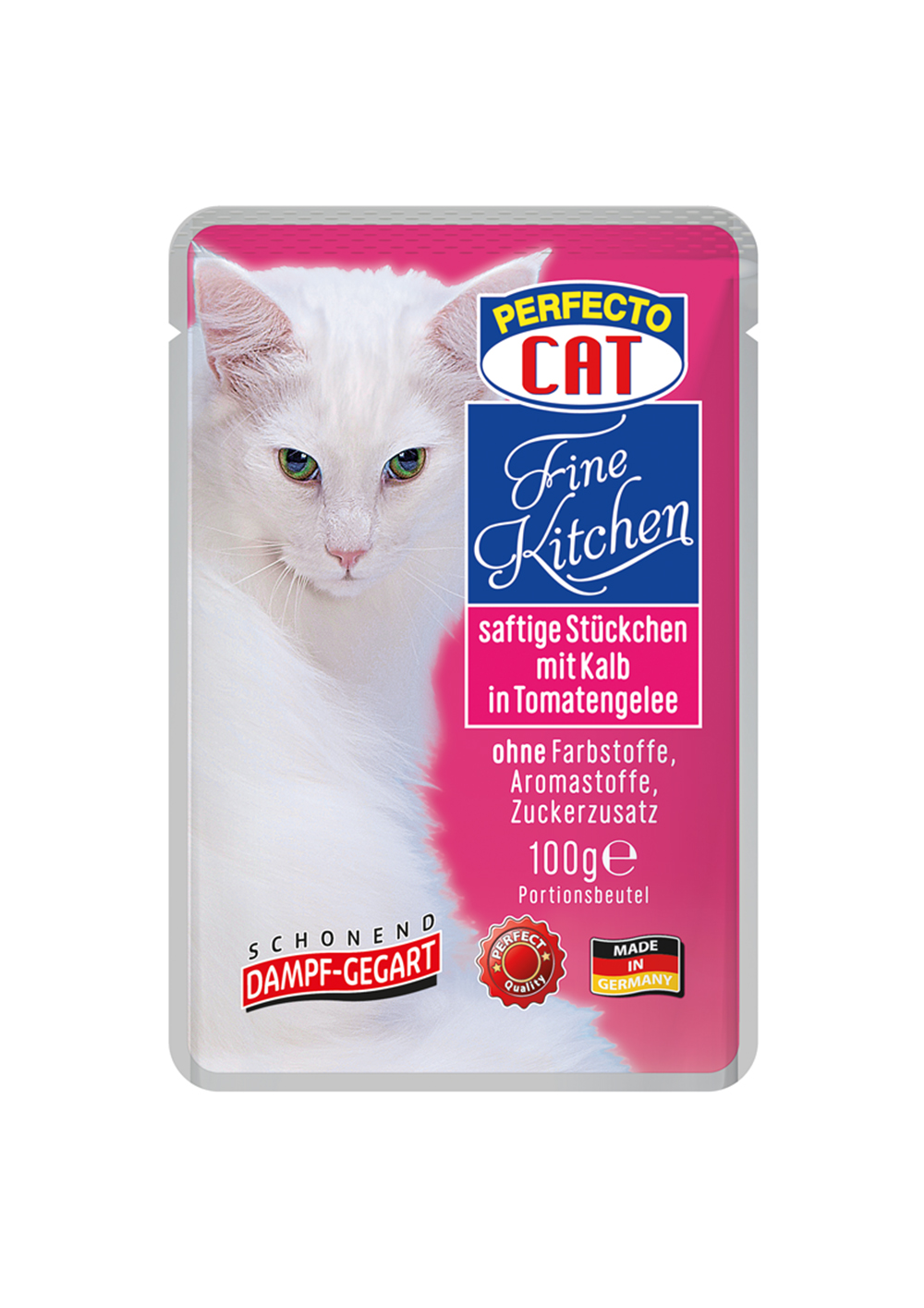 Perfecto Cat Fine Pieces in Gravy with Chicken & Turkey 100g