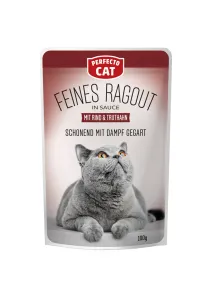 Perfecto Cat Fine Ragout Beef & Turkey 100g