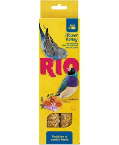 RIO Sticks for budgies and exotic birds with honey (rio sticks for budgies and exotic birds with honey — ART.)