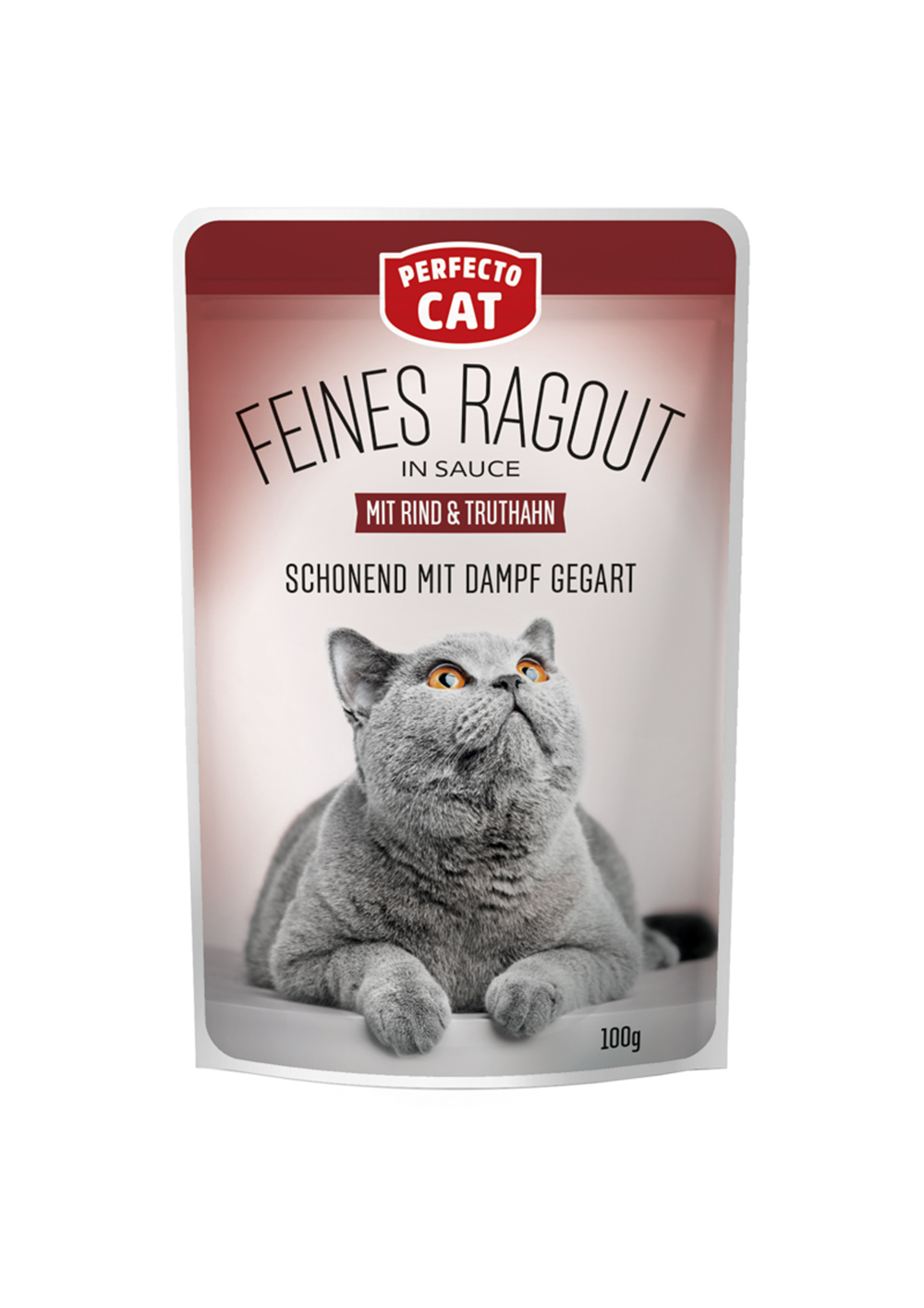 Perfecto Cat Fine ragout with salmon 100g