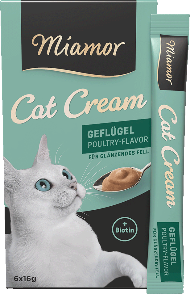 Cat Snack (Cream) - Geflügel-Cream - Schachtel - 6x16g