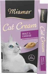 Cat Snack (Cream) - Malt-Cream + Käse - Schachtel - 6x16g