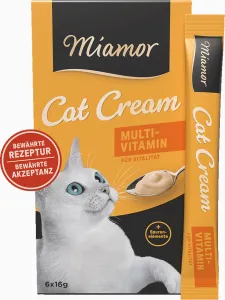 Cat Snack (Cream) - ZURÜCK IN BEWÄHRTER REZEPTUR - Multi-Vitamin-Cream - Schachtel - 6x16g