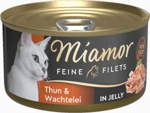 Feine Filets In Jelly Thun Und Wachtelei Dose 100g